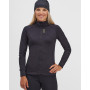 Sudadera de mujer Silvini Staffora negro/verde black-lime