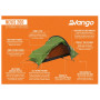 Tienda de campaña de senderismo Vango Nevis 200