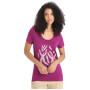 Camiseta funcional de mujer Icebreaker Women Tech Lite II SS Scoop Tee Nature Celebration
