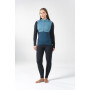 Camiseta funcional de mujer Devold Lauparen Merino 190 Zip Neck Wmn