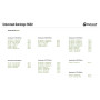 Extensión de carpa Outwell Universal Awning Size 5