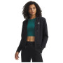 Sudadera de mujer Under Armour Sport Terry FZ negro