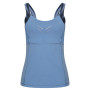 Camiseta sin mangas para mujer Dare 2b CrystallizeFitted azul Bluestone