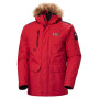 Chaqueta de invierno para hombre Helly Hansen Svalbard Parka rojo Red