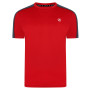 Camiseta de hombre Dare 2b Discernible Tee rojo oscuro DngrRd/OriGr