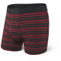 Calzoncillos bóxer Saxx Platinum Boxer Brief Fly negro/rojo Black/RedTidalStripe