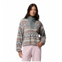 Sudadera de mujer Columbia Sequoia Grove™ Ii Printed Half Zip gris Iron Wizard Island