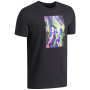 Camiseta funcional para niños Under Armour UA B Multi Color Photo SS Black
