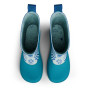 Botas de agua para niños Affenzahn Rainboot Vegan Plashy Shark