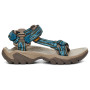 Sandalias de mujer Teva Terra Fi 5 Universal azul/verde Foggy Mountain Blue/ Green