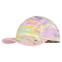 Gorra para niños Buff Five Panels Go Cap rosa Graze Multi