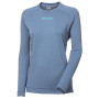 Sudadera de mujer Progress Cubica azul/gris modrošedá