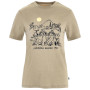 Camiseta de mujer Fjällräven Hoja Lugnt Wool T-shirt W