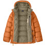 Chaqueta para niños Patagonia K's Hi-Loft Down Sweater Hoody - Marigold