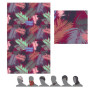 Cuello multiuso Sensor Tube Coolmax Thermo Feather rojo/azul Lilla/Multi