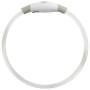 Collar luminoso para perro Nite Ize NiteHowl Mini LED blanco Disc-O Select