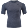 Camiseta funcional de hombre Silvini SOANA MT1648 azul oscuro CharcoalCloud
