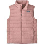 Chaleco para niños Patagonia K's Down Sweater Vest - Fuzzy Mauve rosa Fuzzy Mauve