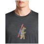 Camiseta de hombre Icebreaker Men Merino 150 Tech Lite Bear Tour