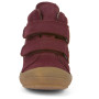 Zapatos barefoot para niños para todo el año Froddo Ollie Tex Bordeaux