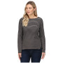 Camiseta de mujer Regatta Fernanda negro/blanco Black/White