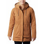 Chaqueta de mujer Columbia South Canyon Sherpa Line marrón CamelBrown