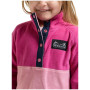 Sudadera para niños Didriksons Monte Kids Half Bu 6 Cactus Pink
