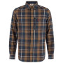Camisa de hombre Fjällräven Fjällglim Regular Shirt M marrón Wood Brown-Black Oak