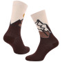 Talla de calcetines: 35-38 / Color: marrón