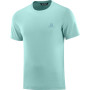 Camiseta de hombre Salomon Explore Blend Ss Tee M azul Meadowbrook