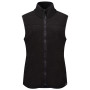 Chaleco de mujer Regatta Womens Frankie Borg B/W negro Black