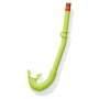 Esnórquel Intex Hi-Flow Snorkels 55922 verde claro green
