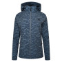 Chaqueta de mujer Dare 2b Far Out SoftShell azul oscuro OrionGryTigr