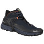 Calzado de senderismo para hombre Salewa Ms Ultra Flex 2 Mid Gtx negro Black Out/Red Orange