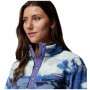 Sudadera de mujer Columbia Helvetia™ II Printed Cropped Half Snap