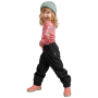 Pantalones softshell para niños Reima Oikotie Black
