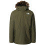 Chaqueta de hombre The North Face Recycled Zaneck Jacket verde BurntOliveGreen