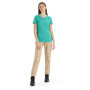 Camiseta funcional de mujer Icebreaker Tech Lite II SS Tee Cadence Paths