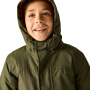 Chaqueta de invierno para niños Regatta Hillain Warm Lined Dark Khaki