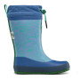 Botas de agua para niños Affenzahn Rainboot Vegan Puddly Bird of Paradise