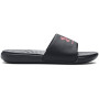 Pantuflas de mujer Under Armour W Ansa Fix SL negro/rosa Black / Black / Pink Elixir