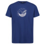 Camiseta de hombre Regatta Cline VI azul/blanco Lapis Blue