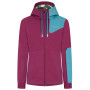 Chaqueta de mujer La Sportiva Wander Jkt W rojo Red Plum/Topaz