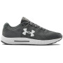Zapatillas de carrera para hombre Under Armour Micro G Pursuit BP gris/blanco Pitch Gray / White / White