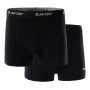 Calzoncillos bóxer para hombre Hi-Tec Niro 2Pack negro Black/Black