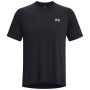Camiseta funcional de hombre Under Armour Tech Reflective SS negro/blanco Black / / Reflective