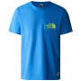 Camiseta de hombre The North Face Berkeley California Pocket Tee azul SUPER SONIC BLUE