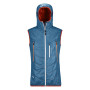 Chaleco de hombre Ortovox Piz Boe Vest azul BlueSea
