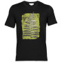 Camiseta de hombre Icebreaker Tech Lite II SS Tee Fern Imprint negro black