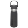 Botella de vacío Stanley Go Flip Straw gris oscuro Darkgrey